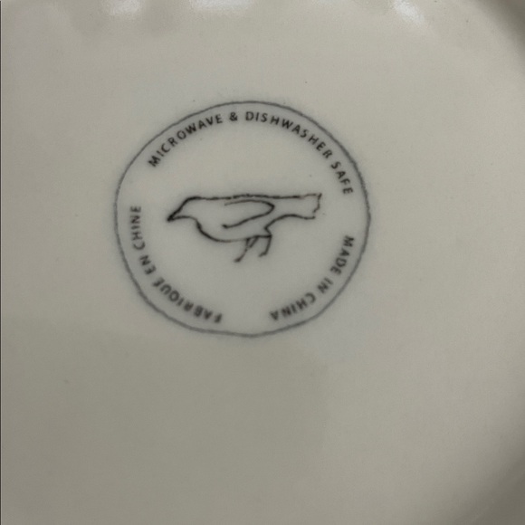 Anthropologie Monogram Letter "R" Initial Mug Coffee Tea EUC - Picture 6 of 8